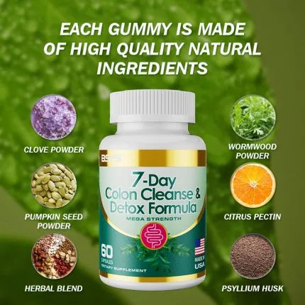 7-Day Colon Cleanse Detox Capsules daily use