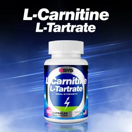 BSYS L-Carnitine L-Tartrate 60's for stamina