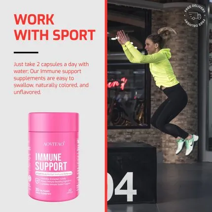 Natural Herbal Immune Defense for focus