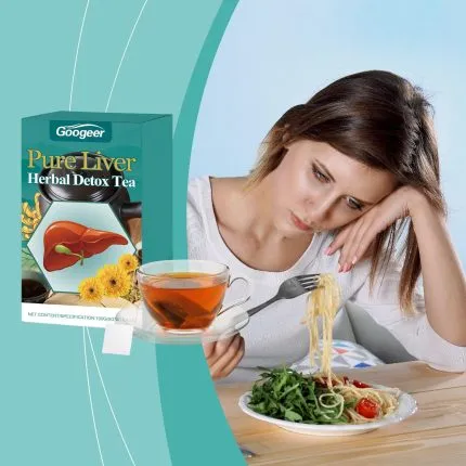 Gujjar Liver Herbal Detox Tea metabolism support