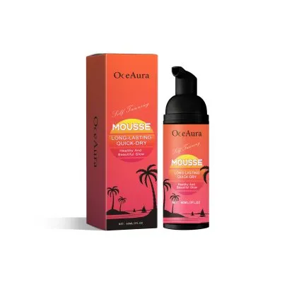 OceAura Self Tanning Mousse with hydrating repair