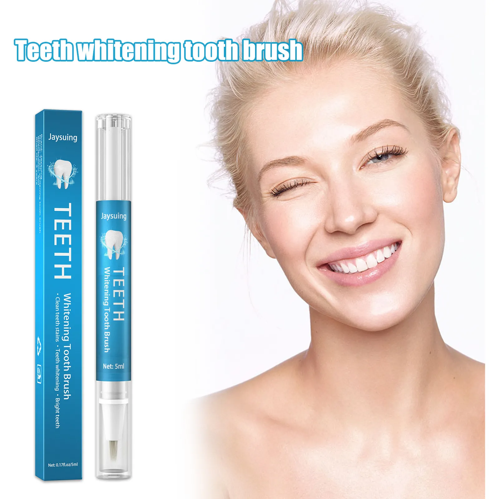 Jaysuing Teeth Whitening Pen Jaysuing Teeth Whitening Pen before and after